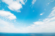沖縄の海と空