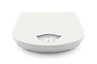 Bathroom scale with clipping path