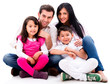 Foto: Happy family portrait Happy family portrait