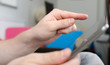 Using digital tablet