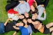 Group of hispanic friends taking a picture