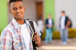 male indian high school student