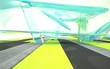 Illustration: Stunning bright architectural background Stunning bright architectural background
