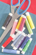 thread and scissors