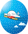its raining again