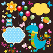 Vector: dino design dino design