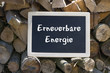 erneuerbare energie - brennholz