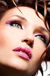 Beautiful Face Of  A Glamour W...