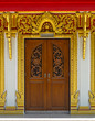 Thai style door