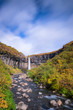 Iceland waterfall