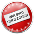 Vektor: Icon - wir sind umgezogen Icon - wir sind umgezogen