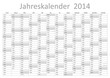 Kalender 2014 Jahresplaner Jahreskalender Gesetzliche Feiertage