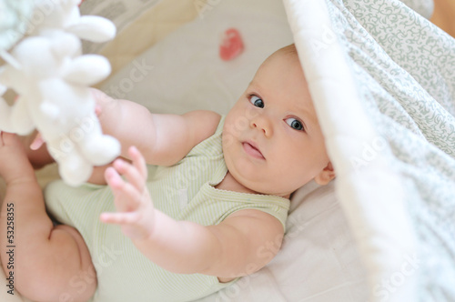 Photo: baby playing toys baby playing toys