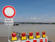 canvas print picture - Flood in Germany