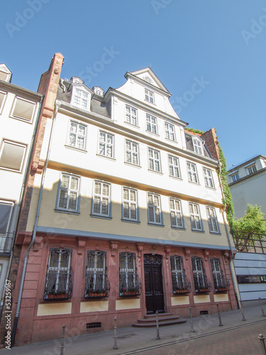 Photo: Goethe Haus, Frankfurt Goethe Haus, Frankfurt