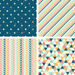 Vektor: seamless patterns seamless patterns