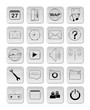 Vector: Icons Handy App Phone Smartphone Tablet Web 4 Icons Handy App Phone Smartphone Tablet Web 4
