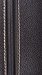 Dark brown leather texture