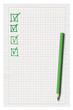 completed checklist
