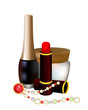 set of cosmetic