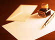 ountain pen and letter