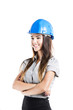 Foto : Beautiful female architect Beautiful female architect