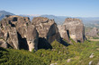 Natural landscape of Meteora