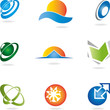 Logo, Abstract Design Elements,  2D and 3D