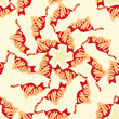 Cats and flowers swatch