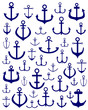 silhouettes of anchors
