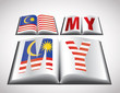 National Flag concept of Malaysia