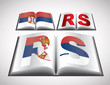 National Flag concept of Serbia