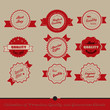 Collection of Premium Quality and Guarantee Labels