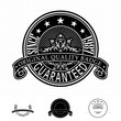 Vintage style badge