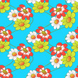 Abstract floral vector illustration