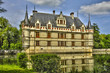 renaissance castle of Azay le Rideau in Touraine