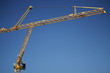 Deux grues pour un chantier