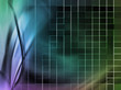 Illustration: Elegant abstract blue waves on digital background Elegant abstract blue waves on digital background