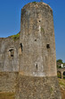 medieval castle of Villandraut in Gironde