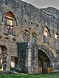 medieval castle of Villandraut in Gironde