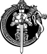 Knight in Dragon Circle