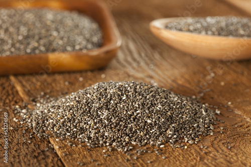Photo: Organic Dry Chia Seeds Organic Dry Chia Seeds