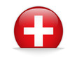 Switzerland Flag Glossy Button