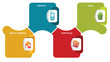 Vector: Vector abstract infographic labels with icons Vector abstract infographic labels with icons