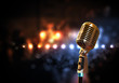 Photo: audio microphone retro style audio microphone retro style