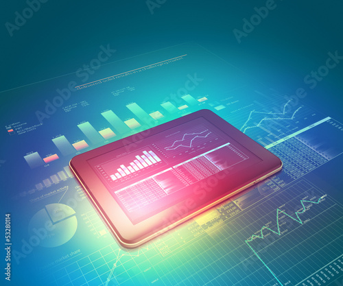 Illustration: Pads with color diagrams Pads with color diagrams