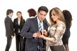 Group of hispanic business people