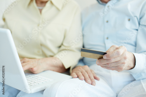 Photo: Online purchase Online purchase
