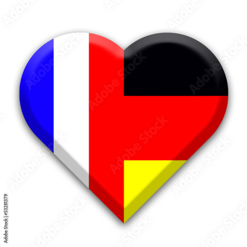 Photo: coeur franco-allemand coeur franco-allemand