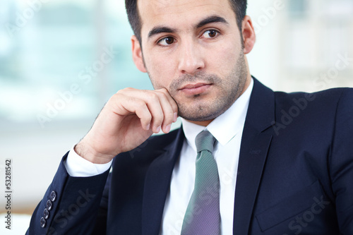 Photo: Calm businessman Calm businessman